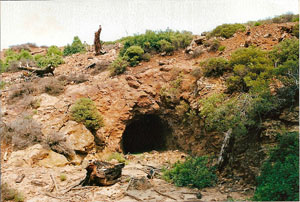 Pb-Zn mine of Koumaria in Thassos