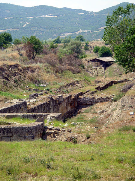 Amphipolis, the site that many of the museum exhibits were found