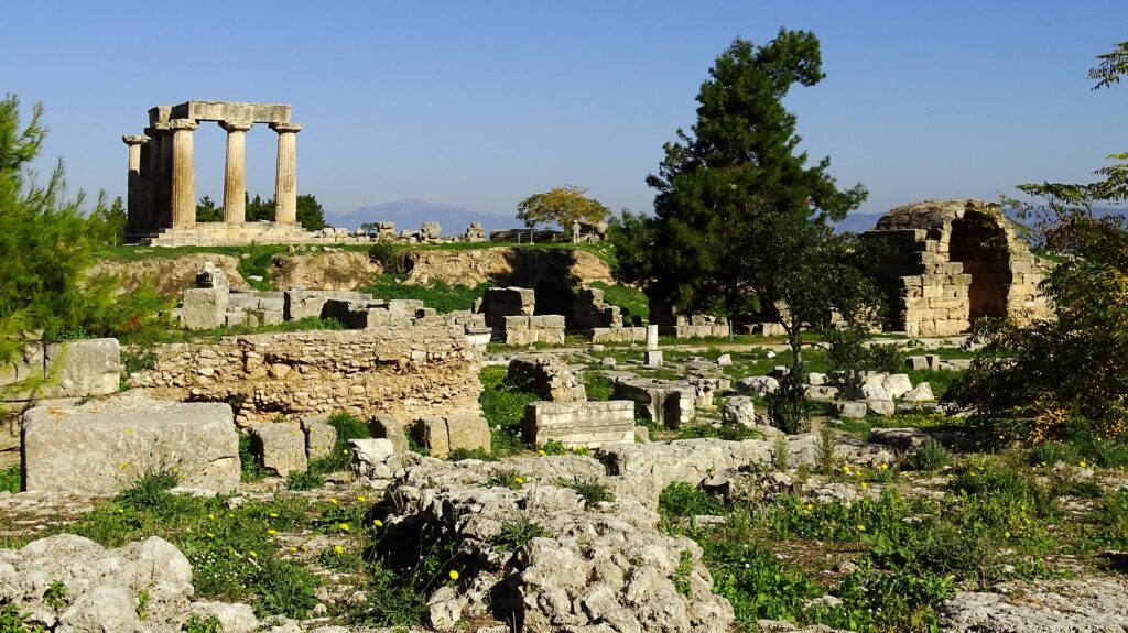 Ancient Corinth, Peloponneses, Greece