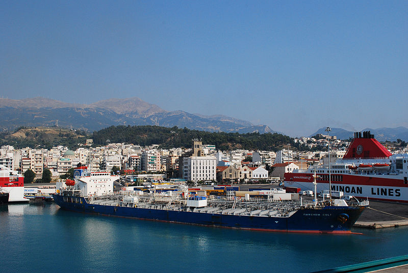 Patras port, West Greece