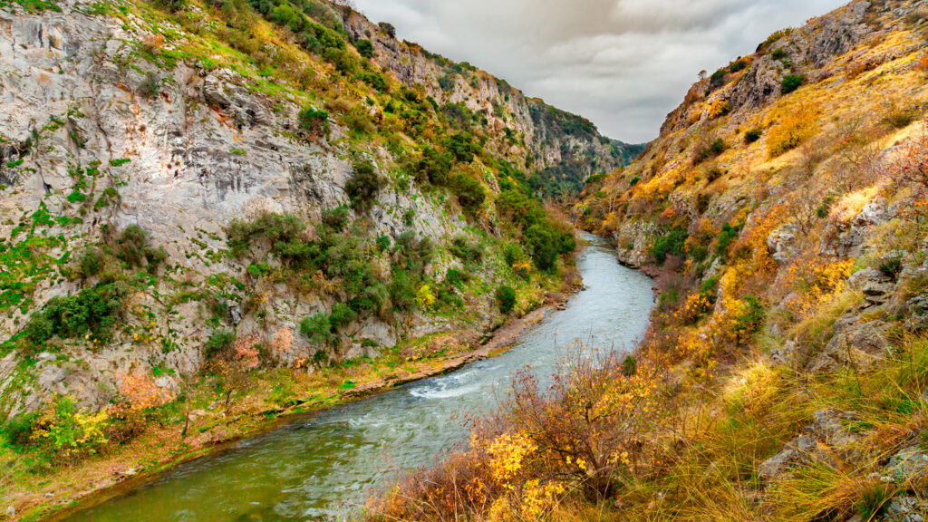 Aggitis River gorge - Alistrati Cave, Serres, Central Macedonia Greece