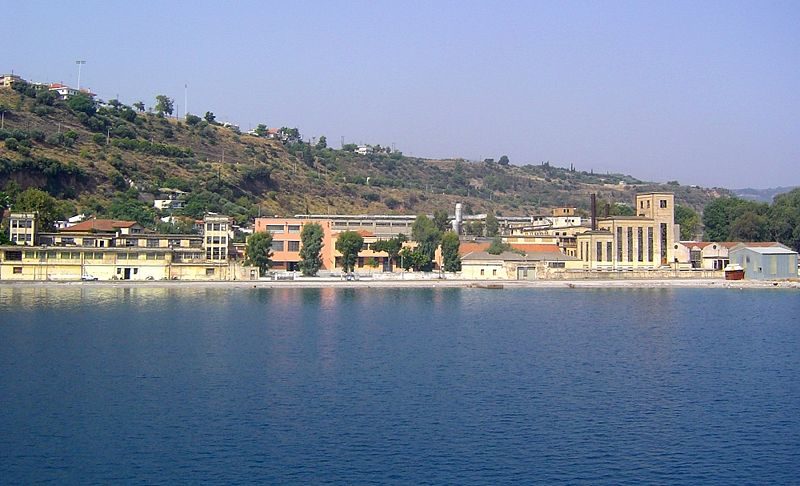 Port of Aigio, north Peloponnese, Greece
