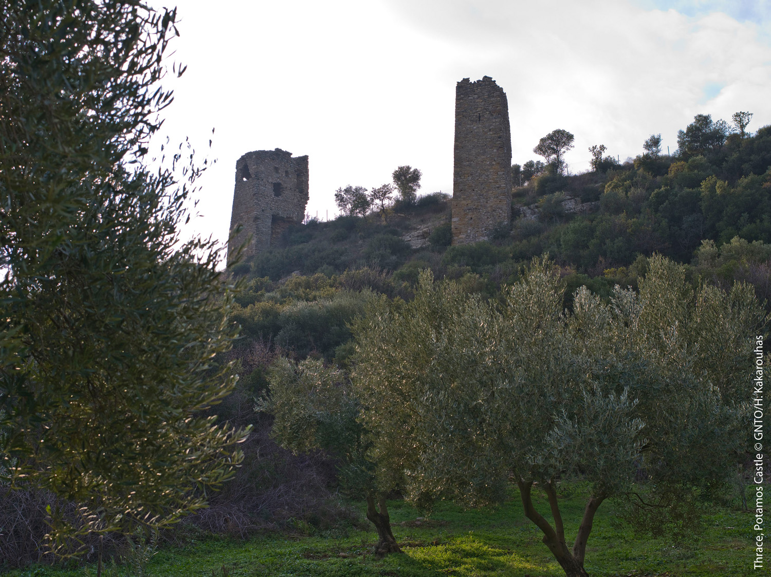 Potamos Castle in Alexandroupolis, Evros, photo by H. Kakarouhas