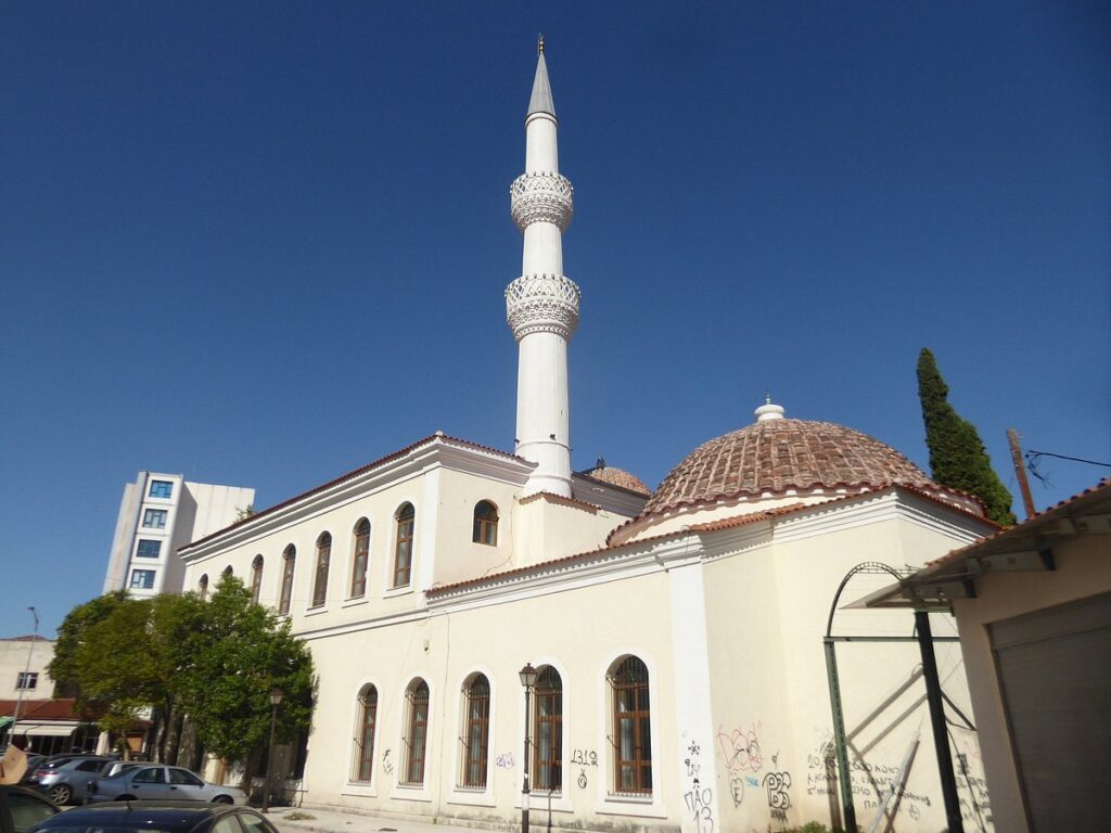 Old Temenos, Eski Mosque, exterior, Komotini, Thrace Greece