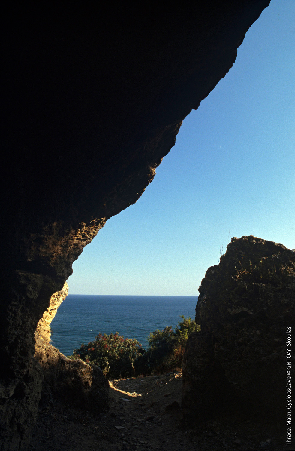 Cyclops Cave at Makri, Thrace, photo by Y. Skoulas