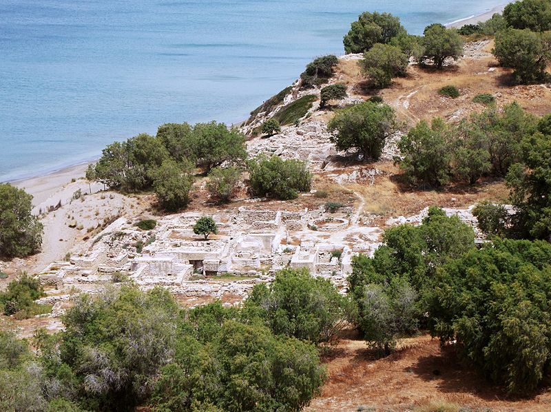 Archaeological site of Kommos, South coast of Crete