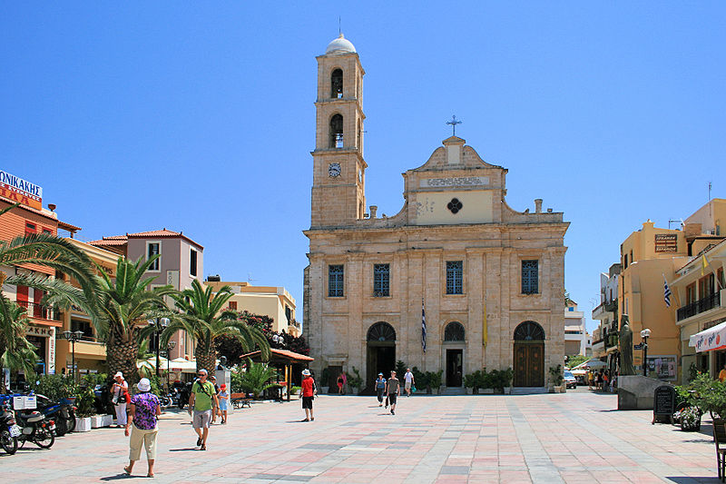 Greek Orthodox cathedral in Chania, Crete