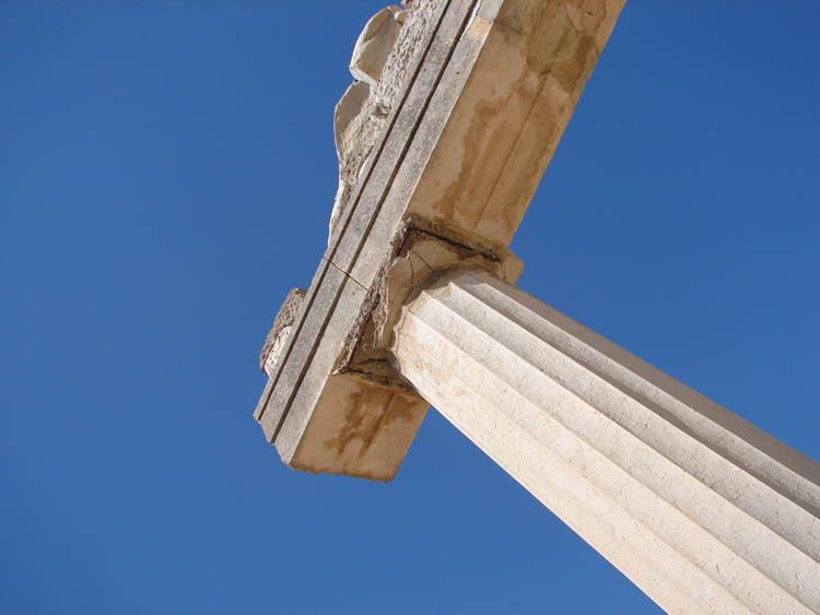 Greek columns, Kos island, Greece