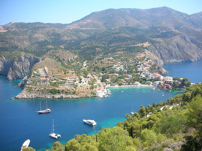 Kefalonia, view from Assos