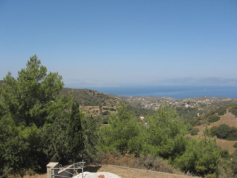 View of the Straits of Cythera