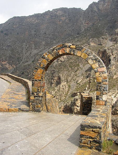 Entrance Arch for Kourtaliotiko Gorge
