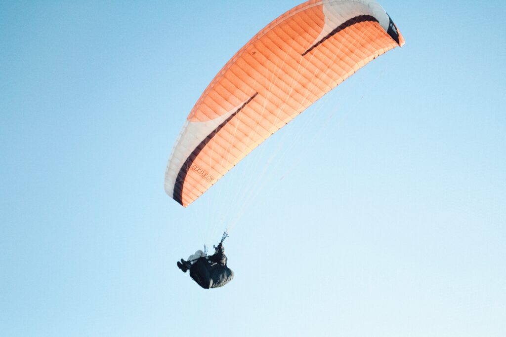 parachute jump - greece