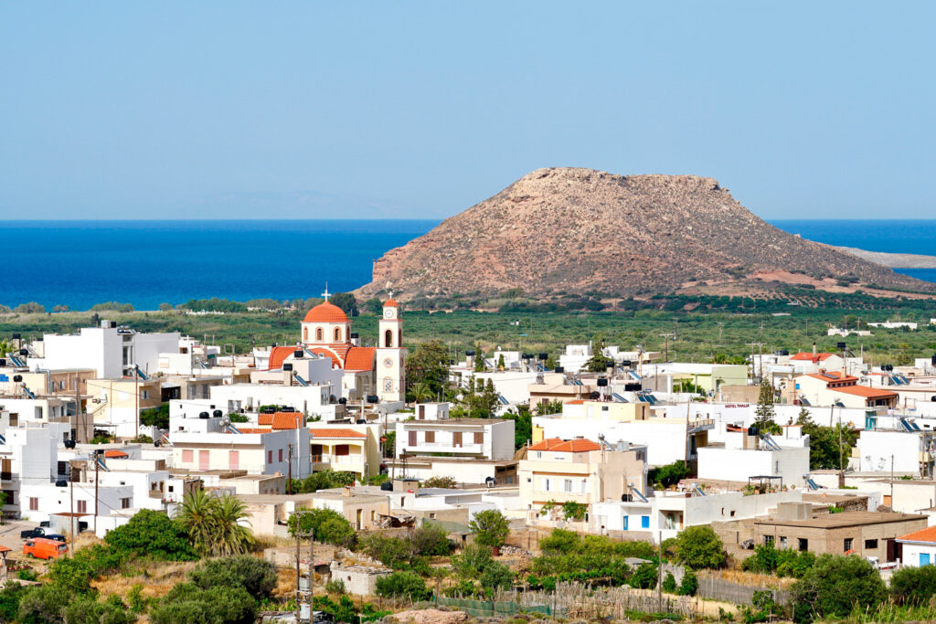 Palekastro is a small village at the east end of the Mediterranean island Crete. It is a historic site. Already in Minoan times the region was a centre of trade